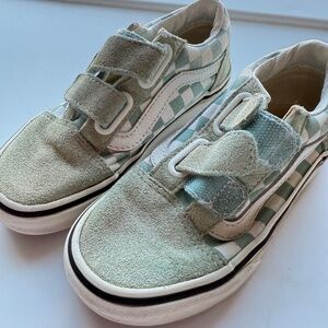 VANS - Little Kids Old Skool V Checkerboard Shoe